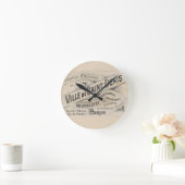 Paris, France Clock Ronde Klok (Huis)