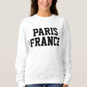 Paris France Dames Sweater (Voorkant)