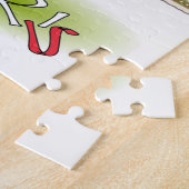 Paris France Decorative Jigzaag Puzzle Legpuzzel (Zijkant)