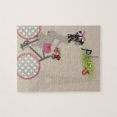 Paris France Decorative Jigzaag Puzzle Legpuzzel (Horizontaal)