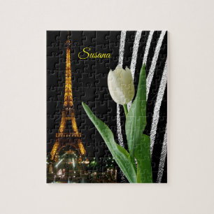 Paris France Decorative Jigzaag Puzzle Legpuzzel