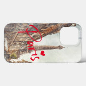 Paris France Eiffel Tower Hoesje-Mate iPhone 13 Ho Case-Mate iPhone Case (Achterkant (horizontaal))