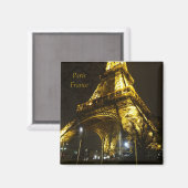 Paris France Eiffel Tower. Magnet (Voorkant / Achterkant)
