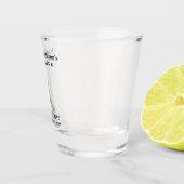 Paris France Eiffel Tower Wedding Favor Shot Glas (Rechts)