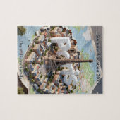 Paris France Family Vacation 3D Trip Souvenir Legpuzzel (Horizontaal)
