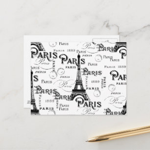 Paris France Gifts en Souvenirs Briefkaart