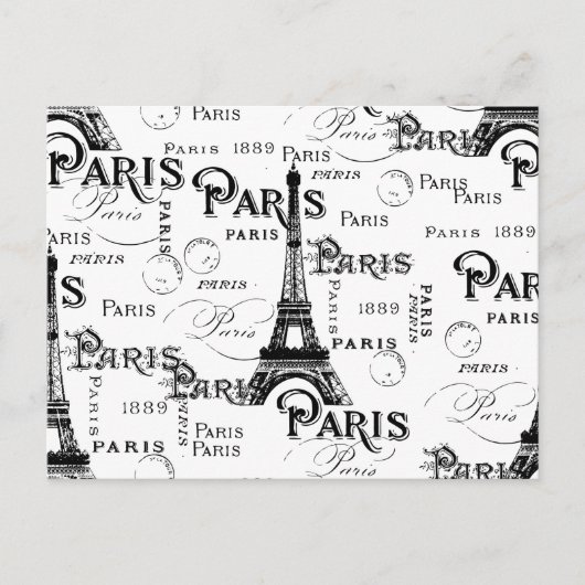 Paris France Gifts en Souvenirs Briefkaart (Voorkant)