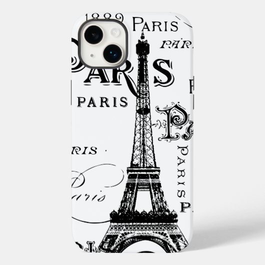 Paris France Gifts en Souvenirs Case-Mate iPhone Case (Achterkant)