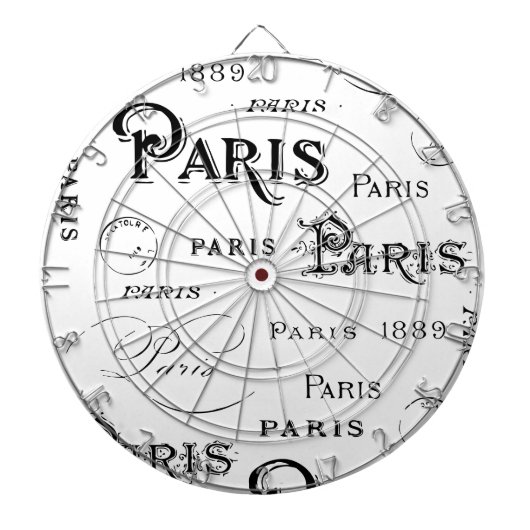 Paris France Gifts en Souvenirs Dartbord (Voorkant)