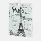 Paris France Gifts en Souvenirs Glas Ornament (Voorkant links)