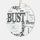 Paris France Gifts en Souvenirs Keramisch Ornament (Links)