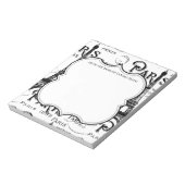 Paris France Gifts en Souvenirs Notitieblok (Linkerzijde)