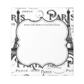Paris France Gifts en Souvenirs Notitieblok (Voorkant)