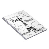 Paris France Gifts en Souvenirs Notitieboek (Rechterzijde)