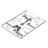 Paris France Gifts en Souvenirs Notitieboek (Linkerzijde)