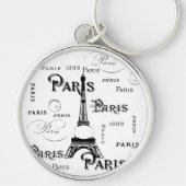 Paris France Gifts en Souvenirs Sleutelhanger (Voorkant)