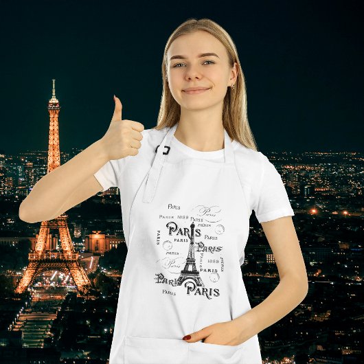 Paris France Gifts en Souvenirs Standaard Schort