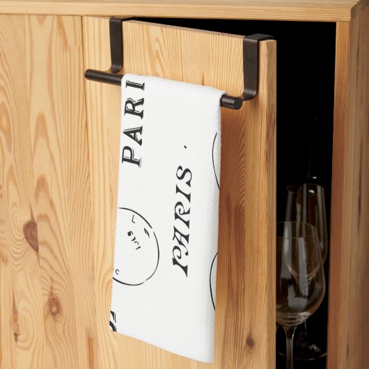 Paris France Gifts en Souvenirs Theedoek (Derde Gevouwen)