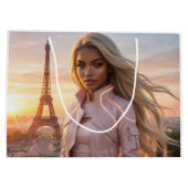 PARIS - FRANCE GROOT CADEAUZAKJE (Achterkant)