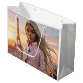 PARIS - FRANCE GROOT CADEAUZAKJE (Voorkant Gekanteld)