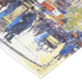 Paris France Impressionism Street Scene Tablecloth Tafelkleed (Gekanteld)
