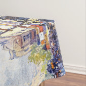 Paris France Impressionism Street Scene Tablecloth Tafelkleed (Voorbeeld)
