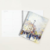 Paris France Impressionisme Streets Planner Book (Display)