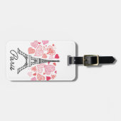 Paris, France Love Bagagelabel (Voorkant horizontaal)