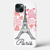 Paris, France Love Case-Mate iPhone Case (Achterkant)