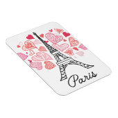 Paris, France Love Magneet (Rechterzijde)