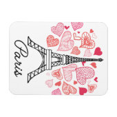 Paris, France Love Magneet (Horizontaal)