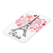 Paris, France Love Magneet (Linkerzijde)