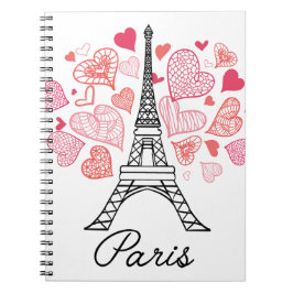 Paris, France Love Notitieboek