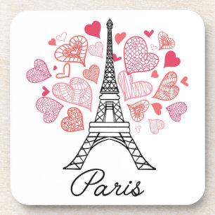 Paris, France Love Onderzetter