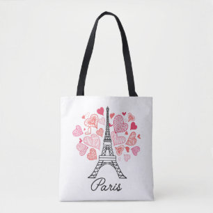 Paris, France Love Tote Bag