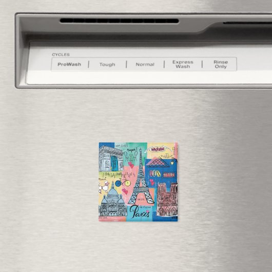 Paris, France Magneet (Insitu (Vaatwasser))