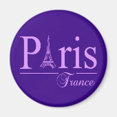 Paris France magnet (Voorkant)