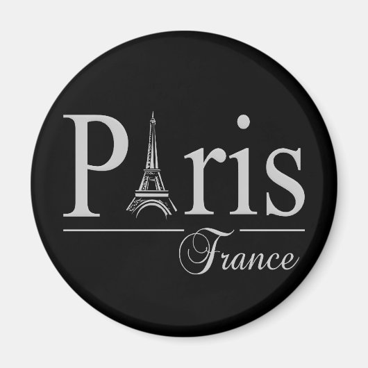 Paris France magnet (Voorkant)