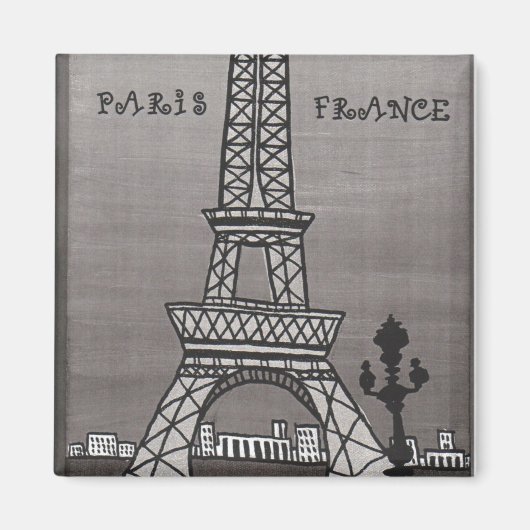 Paris France Magnet (Voorkant)