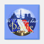 PARIS France Magnet (Voorkant)