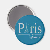 Paris France magnet (Voorkant / Achterkant)