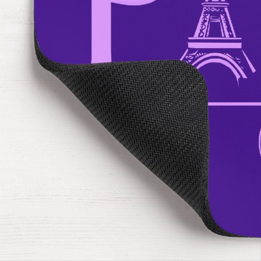 Paris France mousepad Muismat (Hoek)