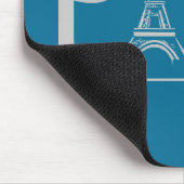 Paris France mousepad Muismat (Hoek)