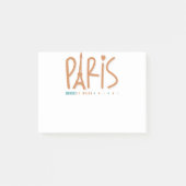 Paris france post-it® notes (Voorkant)