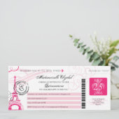  Paris France Quinceanera instapkaart Kaart (Staand voorkant)