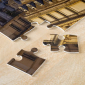 Paris France Skyline Eiffel Tower Pink Sky 11"x14" Legpuzzel (Zijkant)