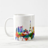 Paris France Skyline Koffiemok (Links)