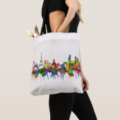 Paris France Skyline Tote Bag (Dichtbij)