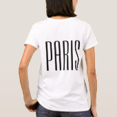 Paris France T-shirt (Achterkant)