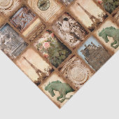 Paris France Travel Photo Collage Tissuepapier (Detail)